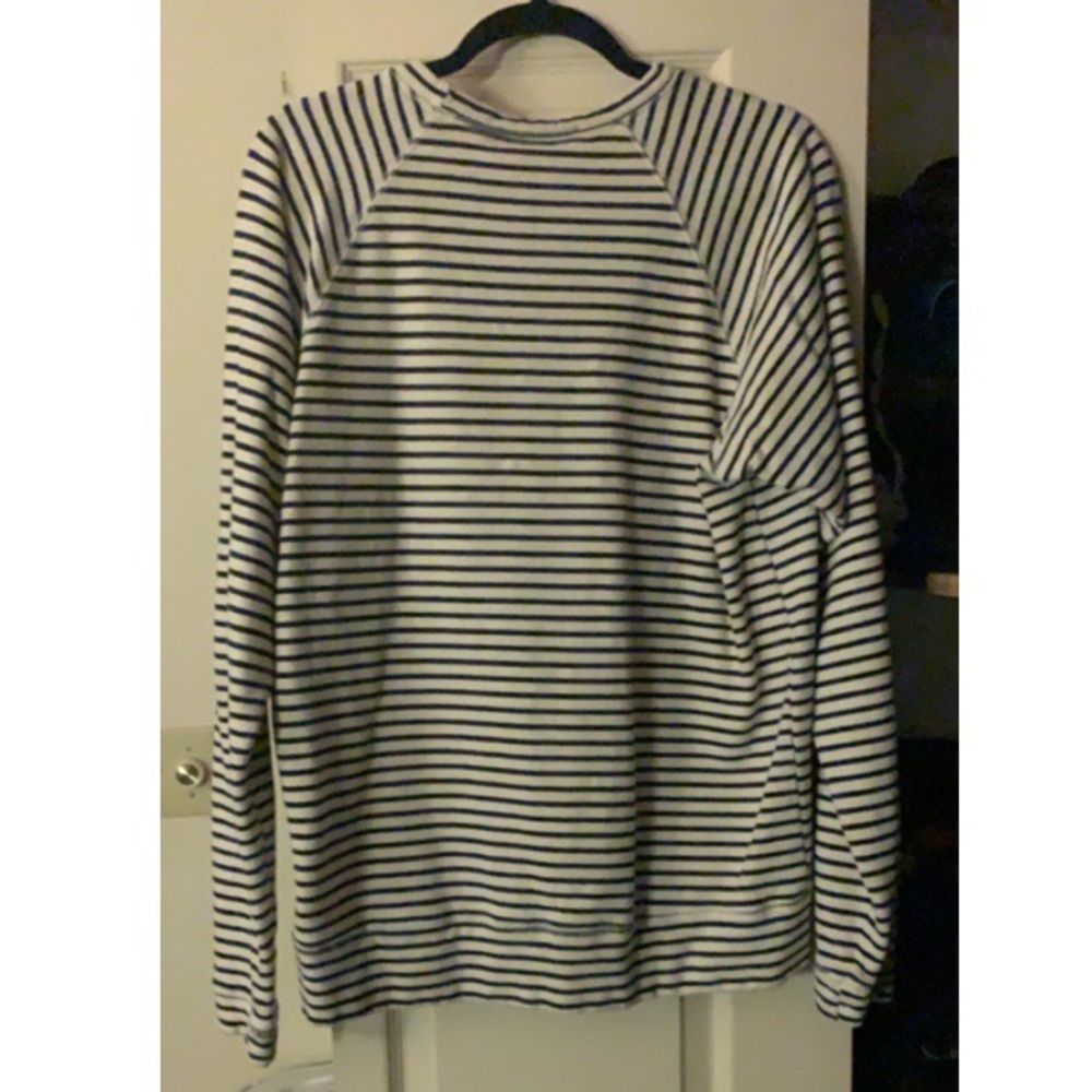 Hemp and Cotton Striped Sweater
